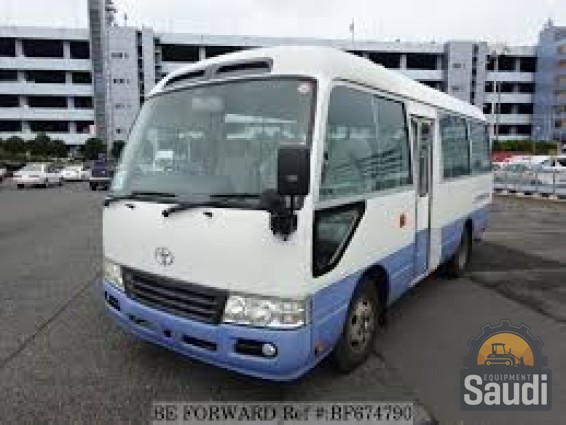 30 seats Toyota coaster buses available for rent with driver